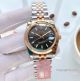 New Replica Rolex oyster perpetual Datejust Watch 2-Tone Rose Gold Black Dial (7)_th.jpg